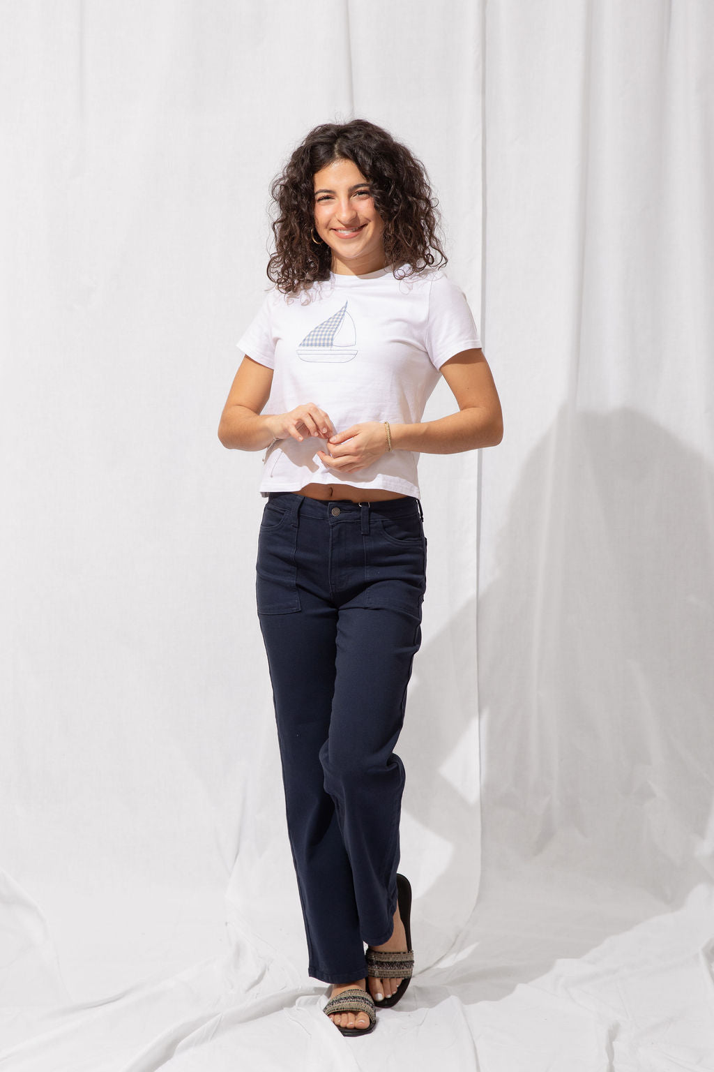 Utility Pocket Relaxed Straight Leg