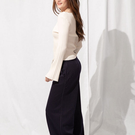 Ella Pinstripe Pants