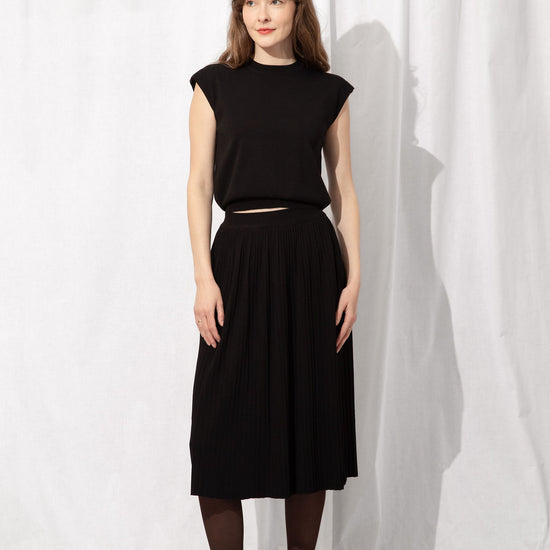 Taron Knit Midi Skirt