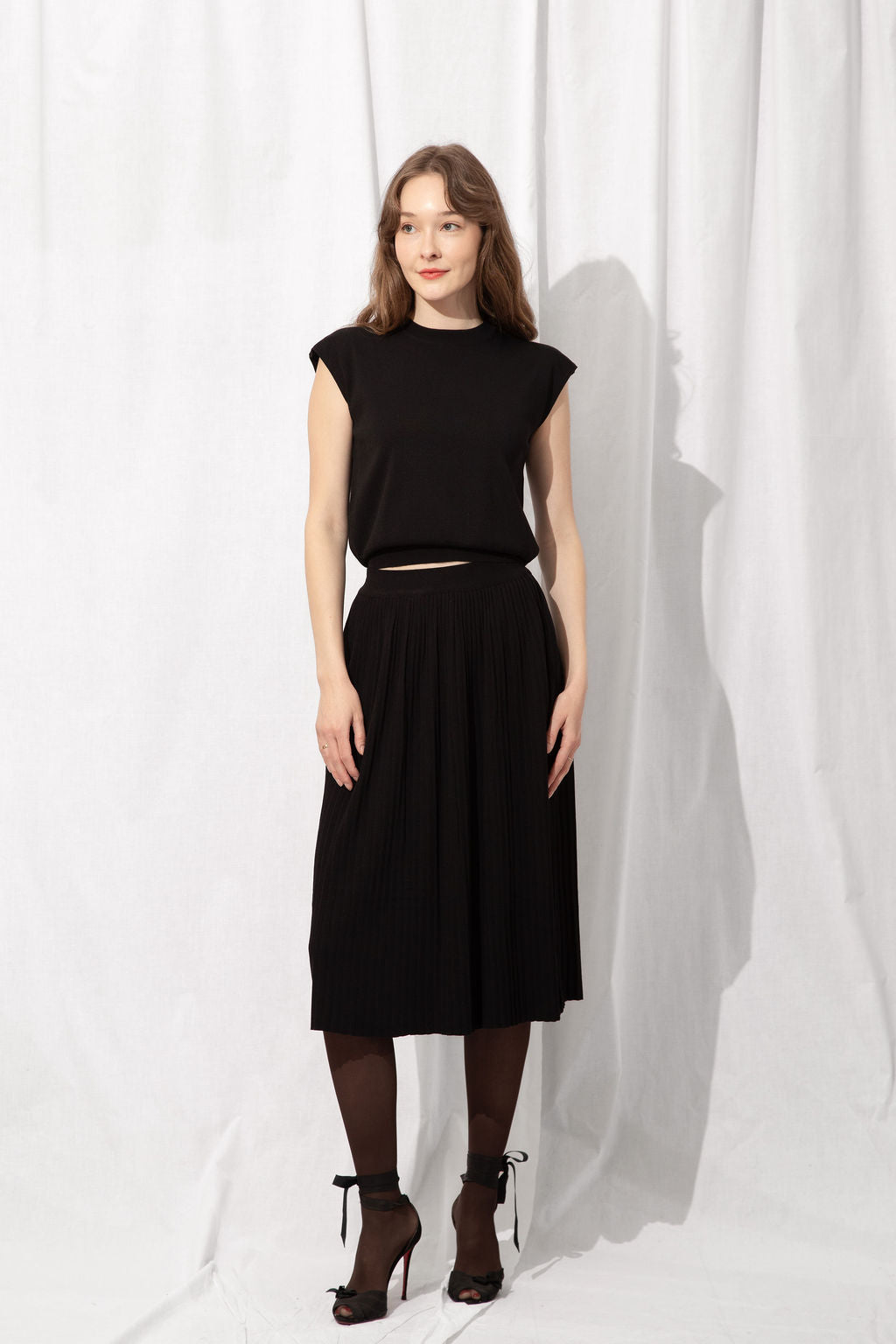 Taron Knit Midi Skirt