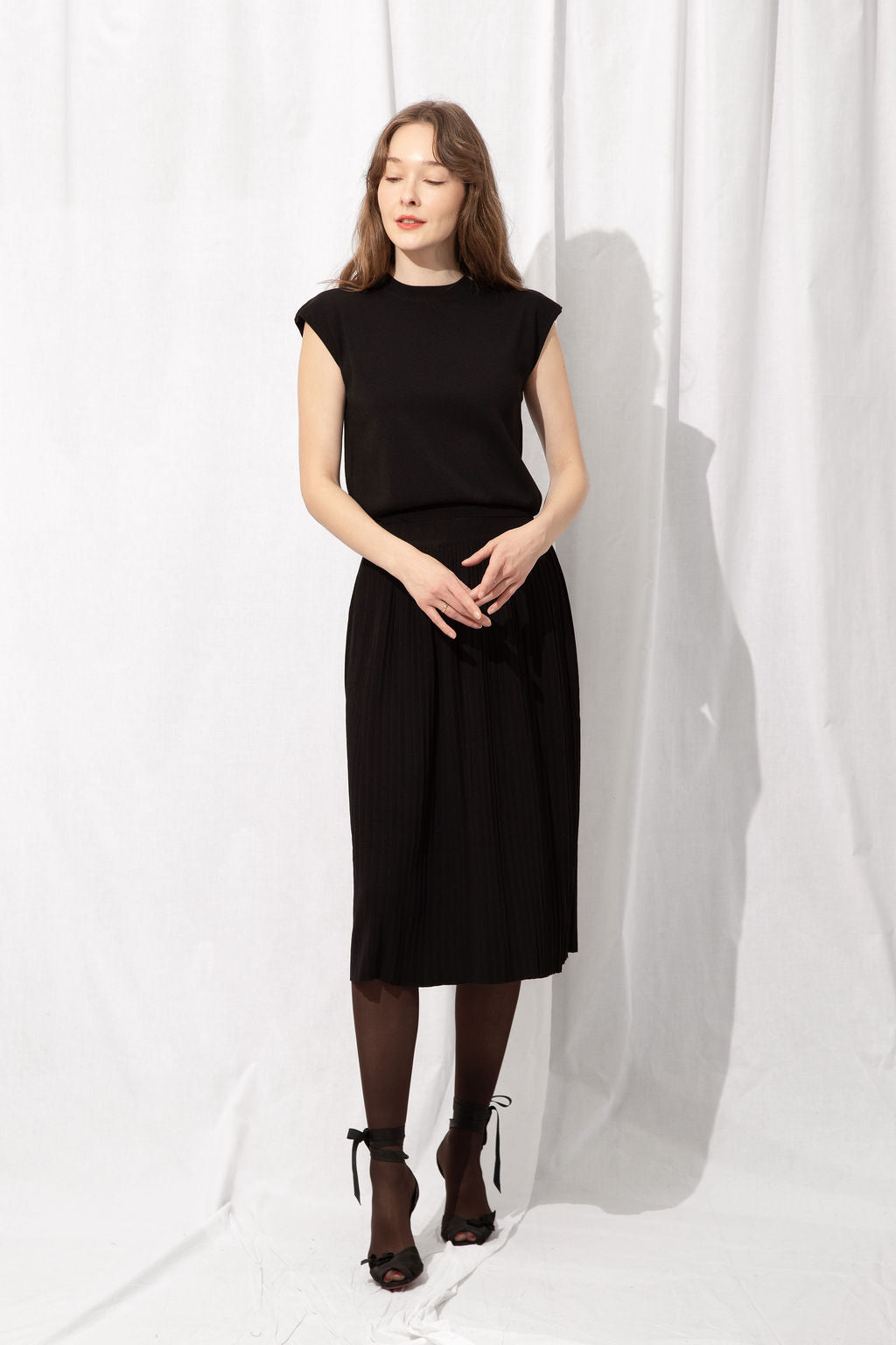 Taron Knit Midi Skirt