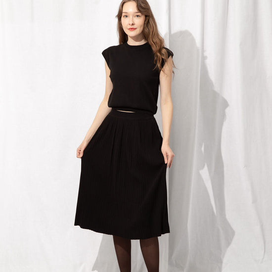 Taron Knit Midi Skirt