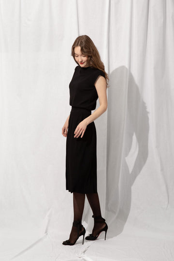 Taron Knit Midi Skirt