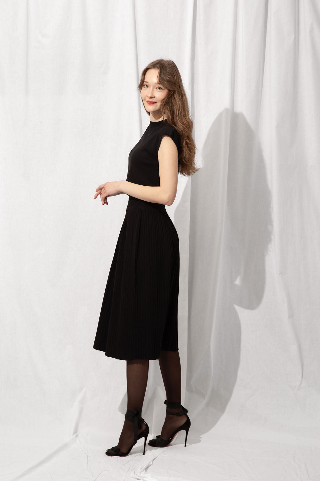 Taron Knit Midi Skirt