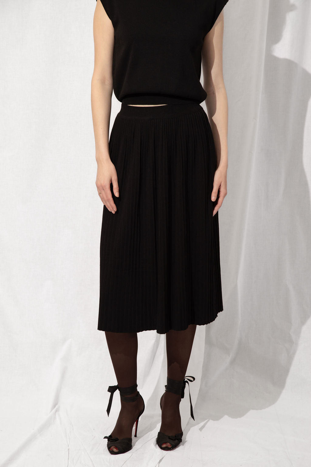 Taron Knit Midi Skirt
