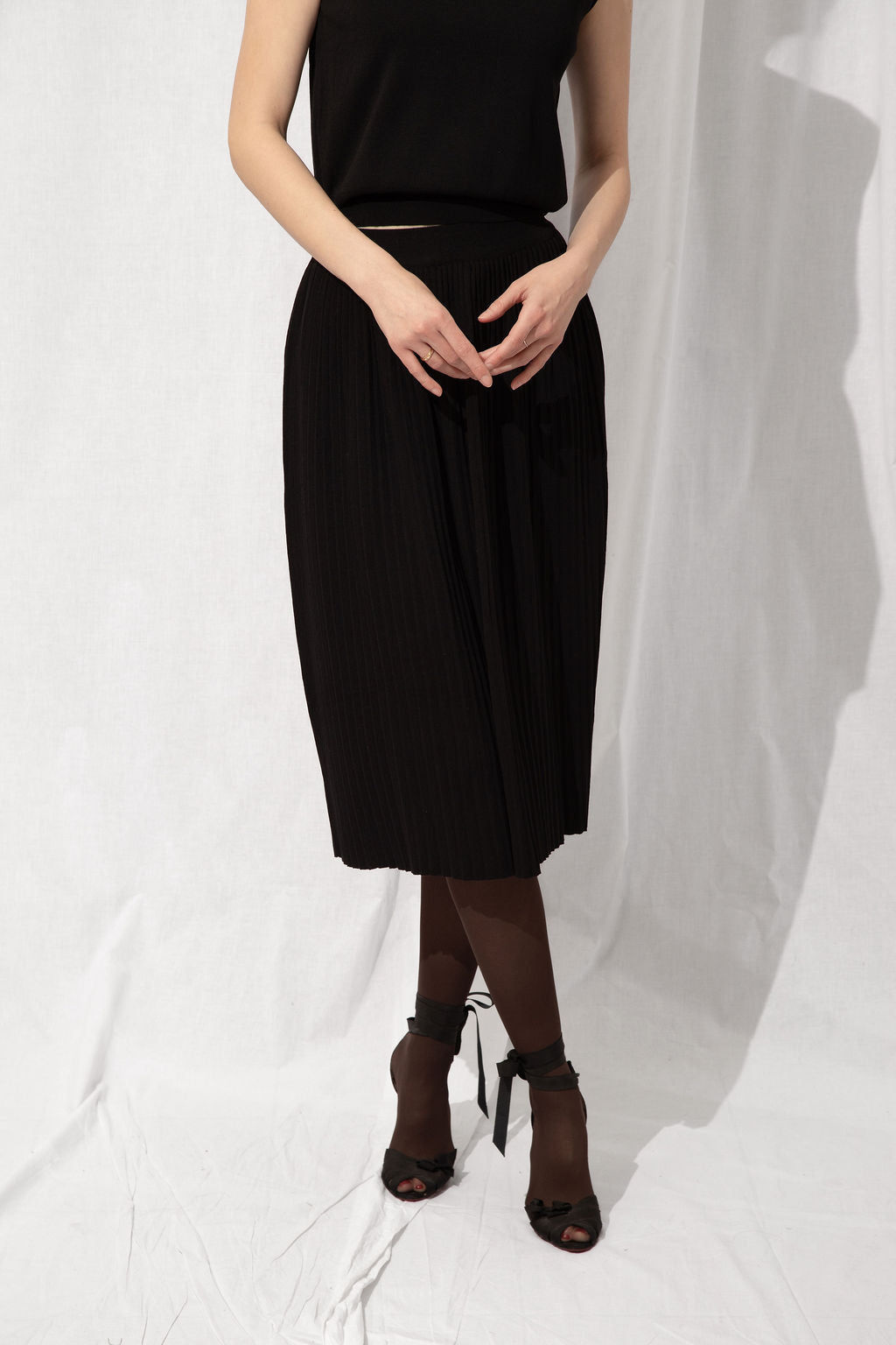 Taron Knit Midi Skirt