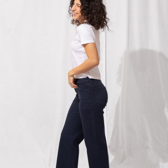 Utility Pocket Relaxed Straight Leg