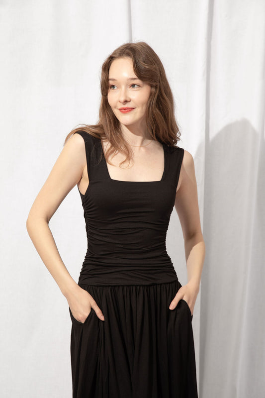 Della Reversible Knit Dress