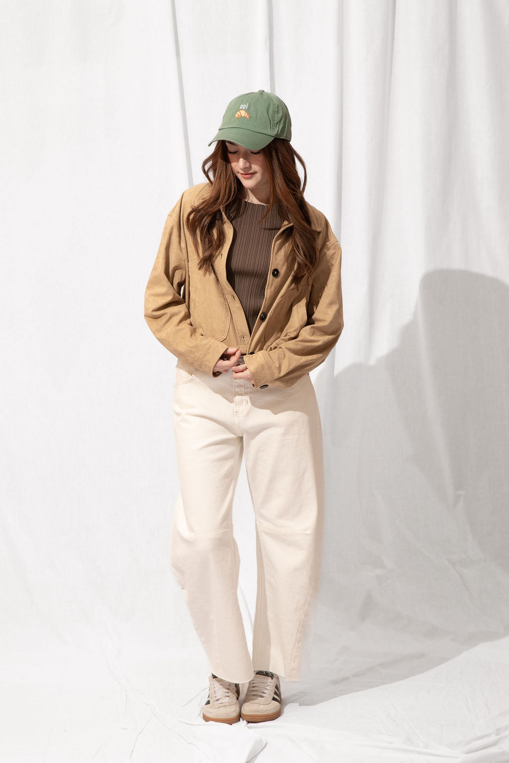 Barrel Jeans with Seams