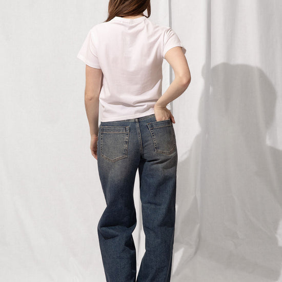 High Rise Scissor Cut Wide Leg