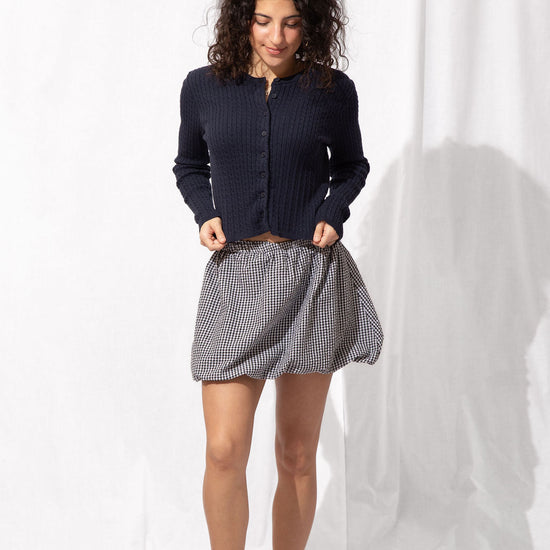 Lena Cable Knit Cardigan