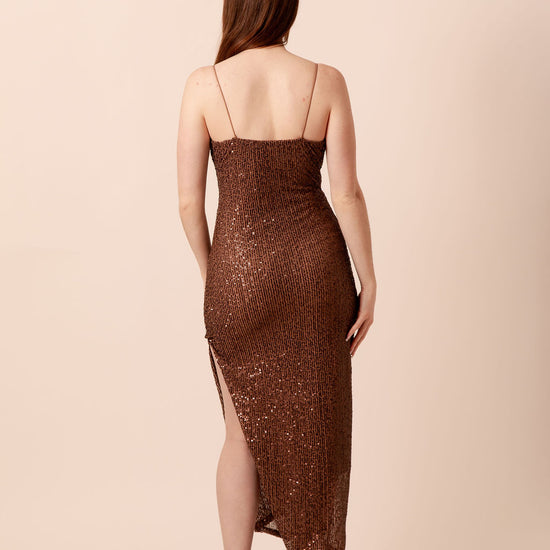 Kyra Sequin Maxi Dress