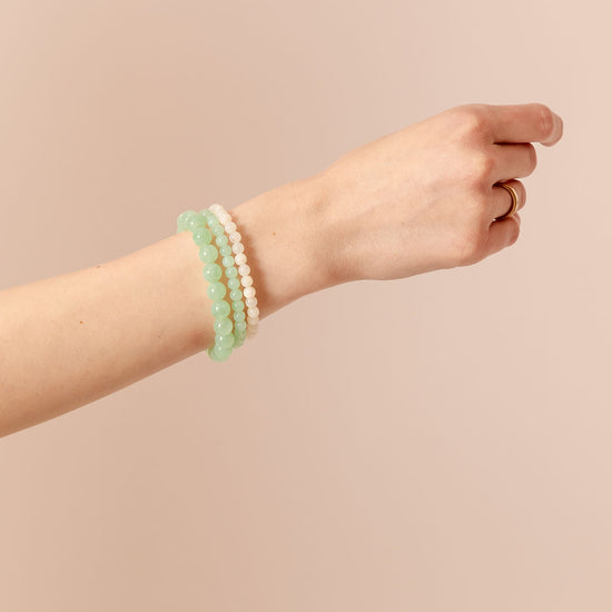 Phoebe Bracelet Sea Glass - Set of Three