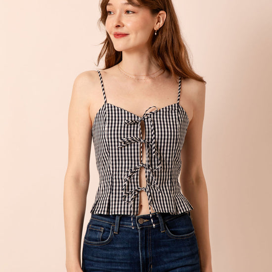 Ginny Gingham Top