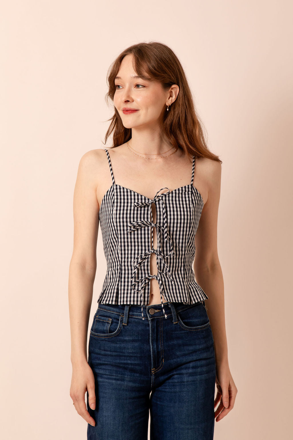 Ginny Gingham Top
