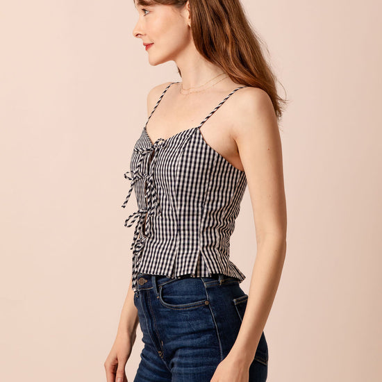 Ginny Gingham Top
