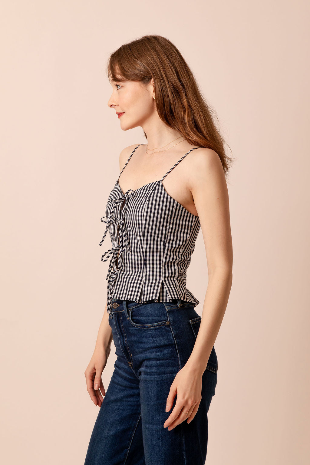 Ginny Gingham Top