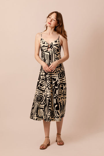 Zoe Midi Dress Large