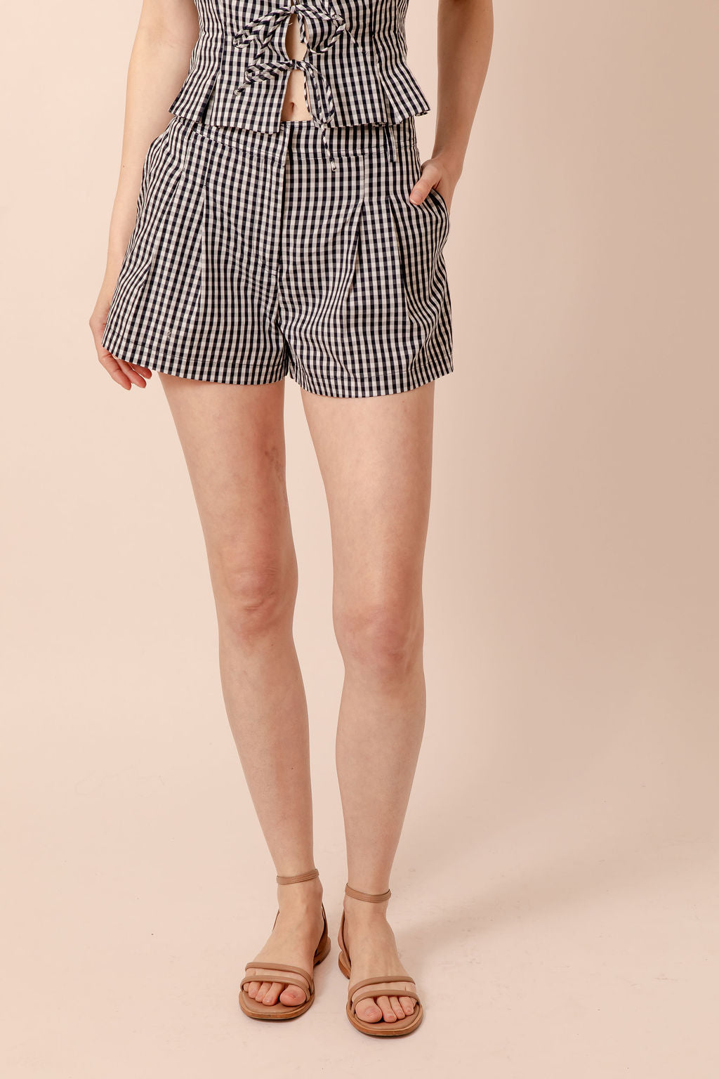 Ginny Gingham Shorts Large