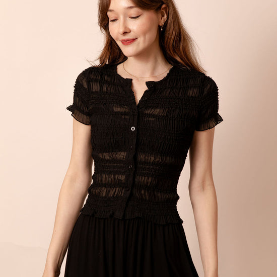 Amelia Top Black