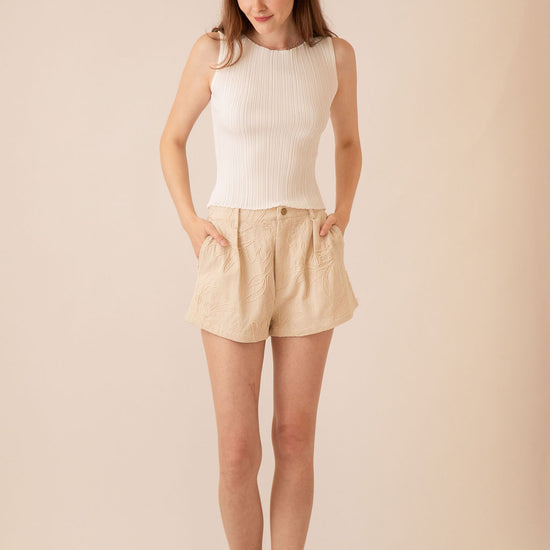 Sophia Jacquard Shorts