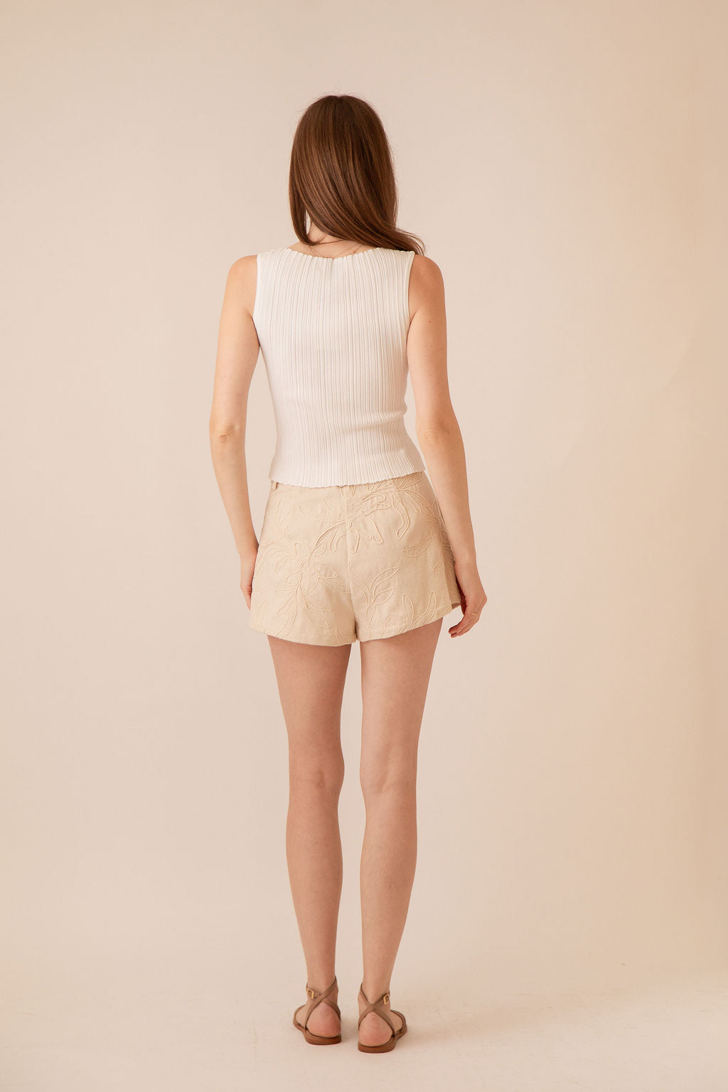 Sophia Jacquard Shorts