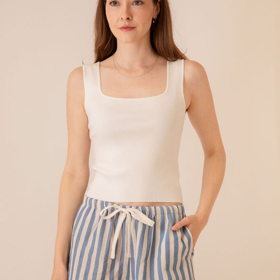 Sam Square Neck Top Large