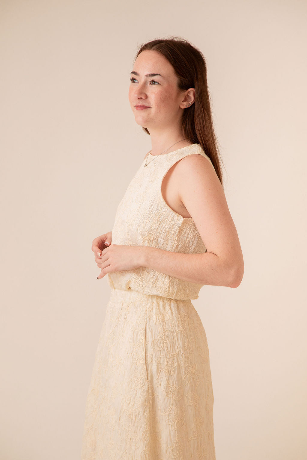 Allie Bubble Hem Top
