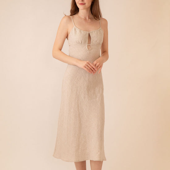 Katerina Linen Dress