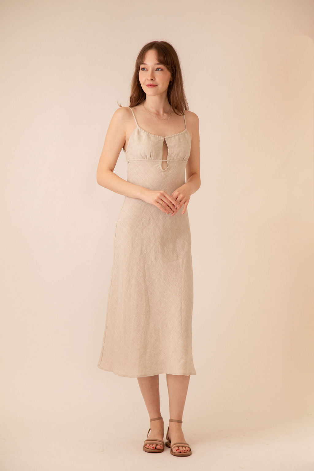 Katerina Linen Dress