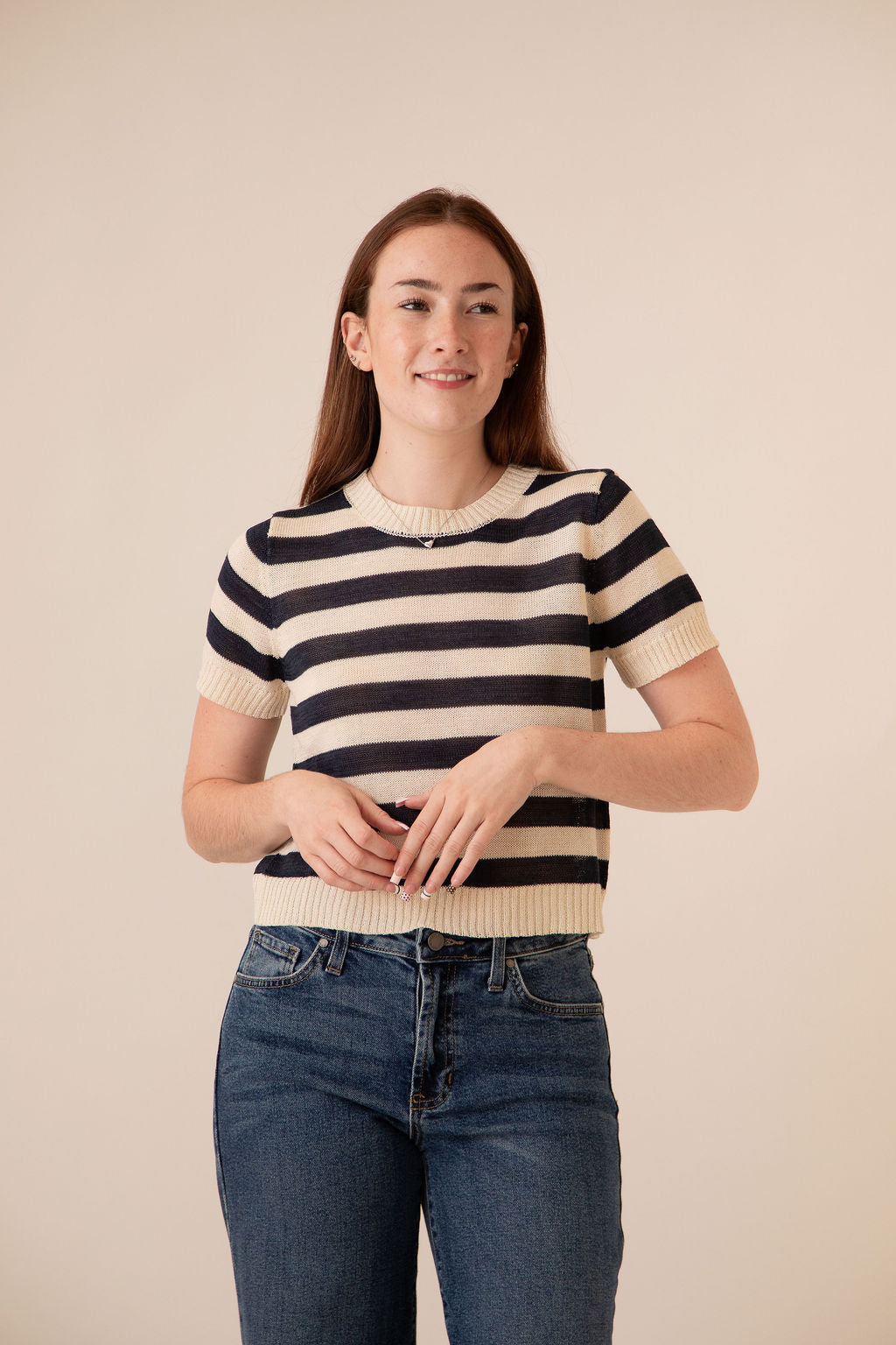 Nadia Striped Top