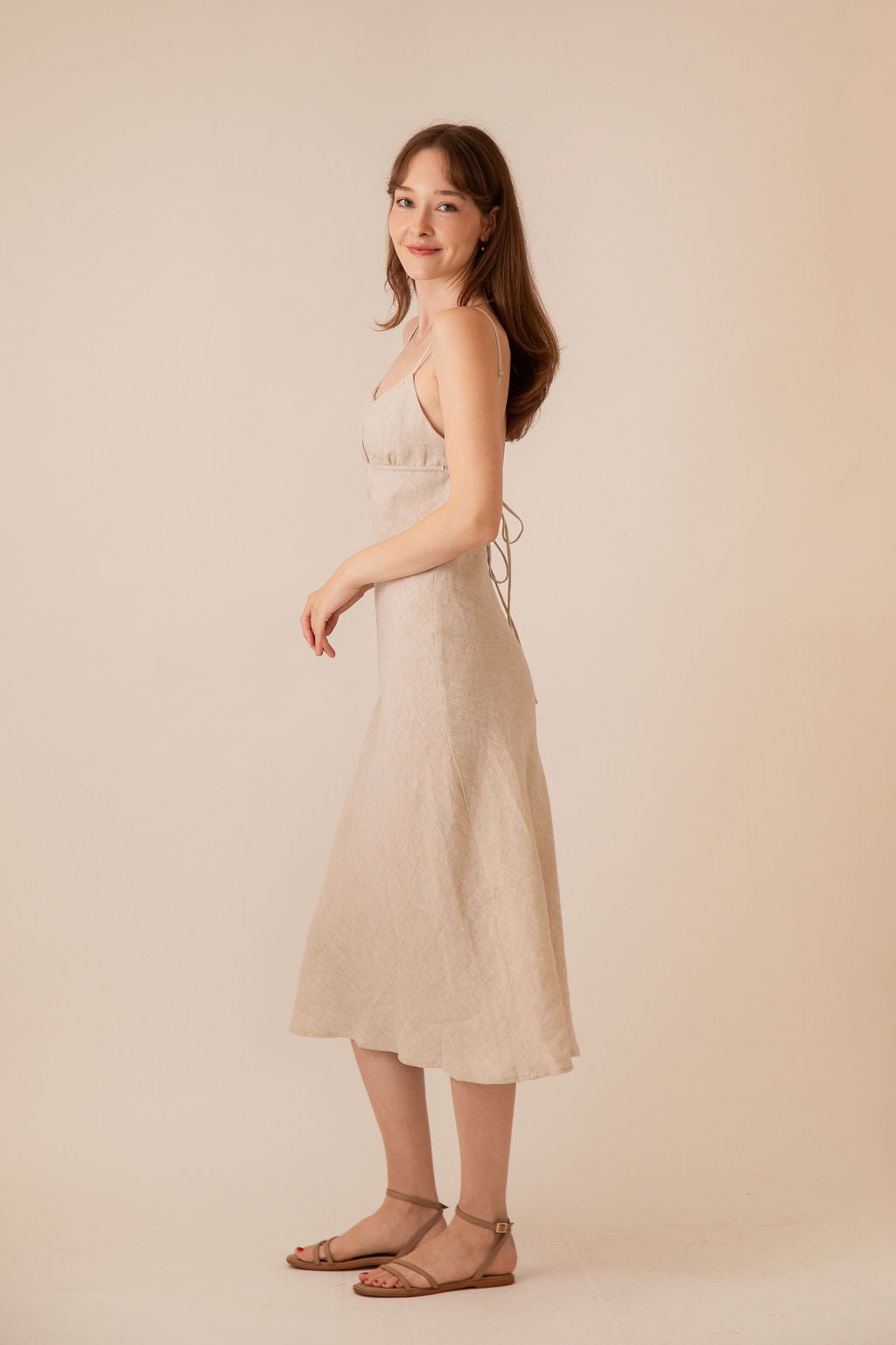 Katerina Linen Dress