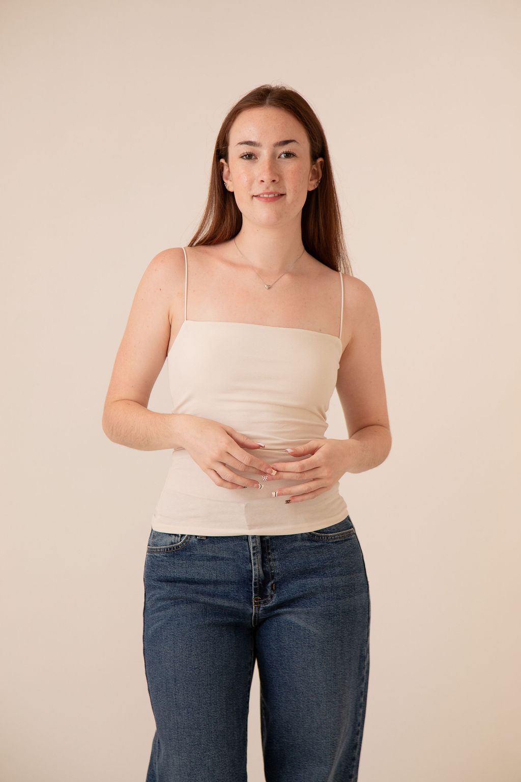 Olivia Square Neck Tank