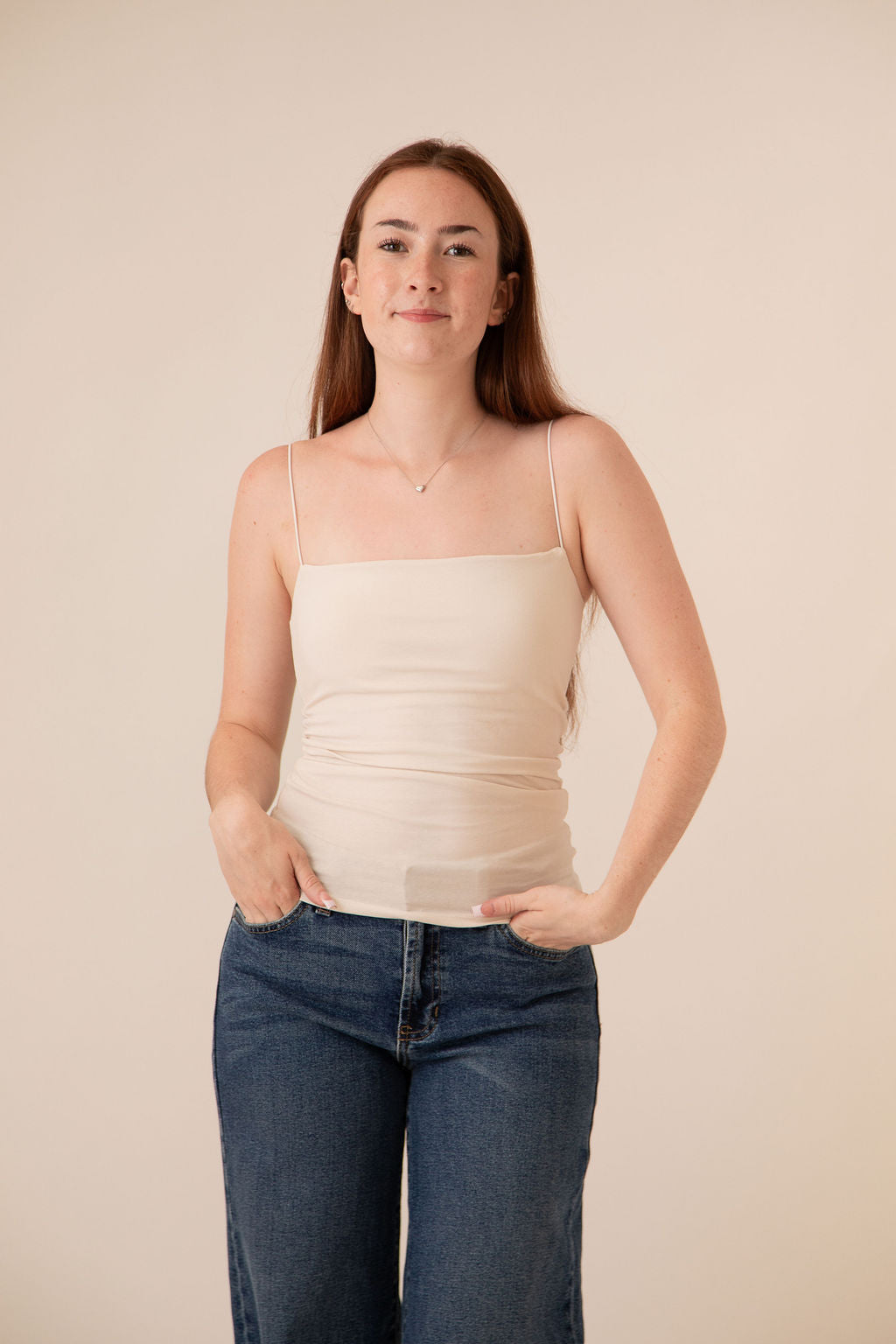 Olivia Square Neck Tank