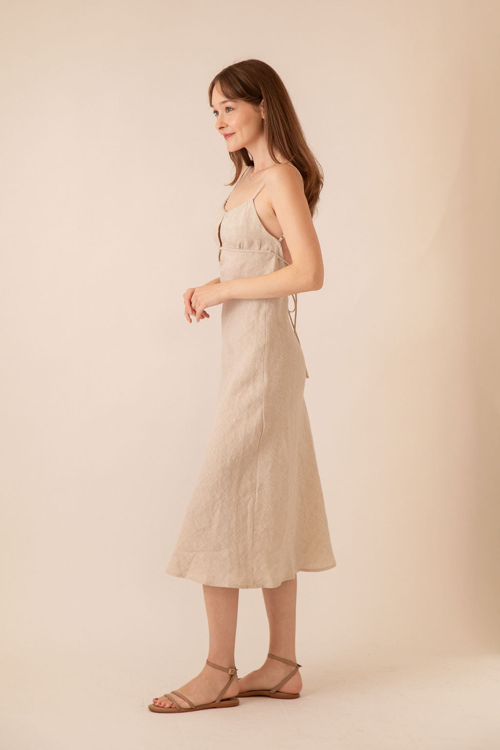Katerina Linen Dress