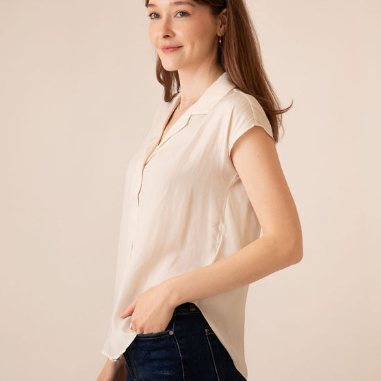 Julie Cap Sleeve Shirt