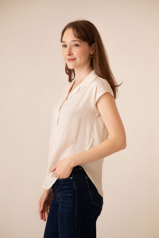 Julie Cap Sleeve Shirt