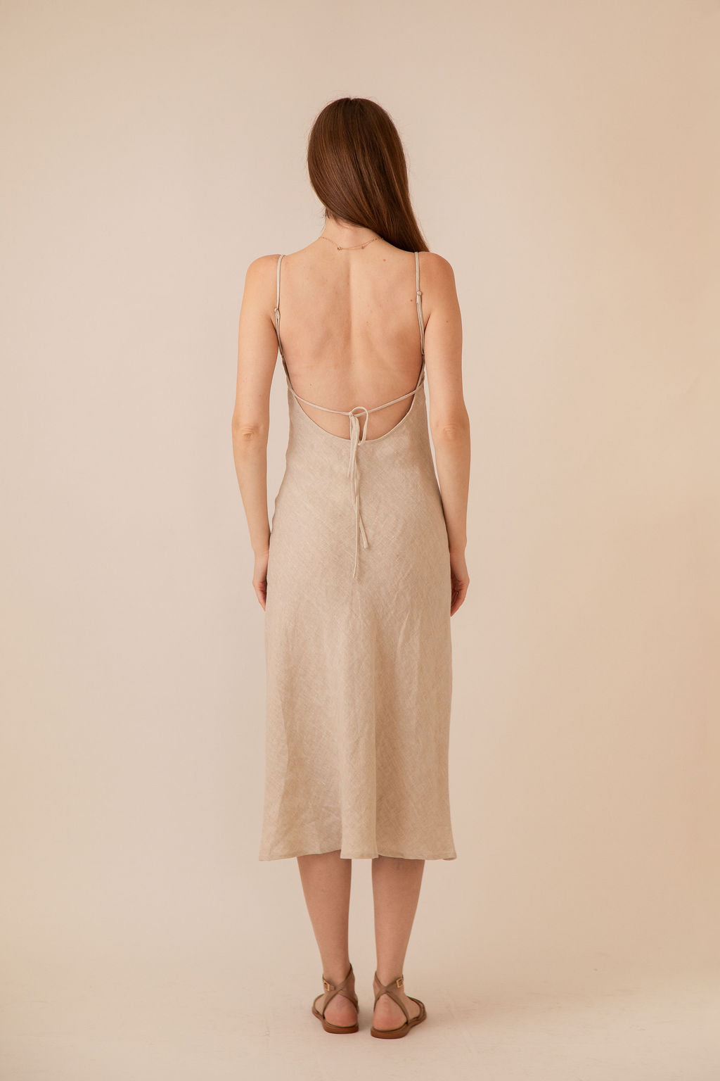 Katerina Linen Dress