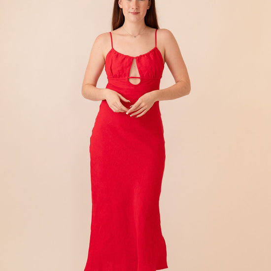 Katerina Linen Dress