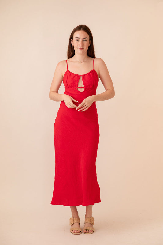 Katerina Linen Dress