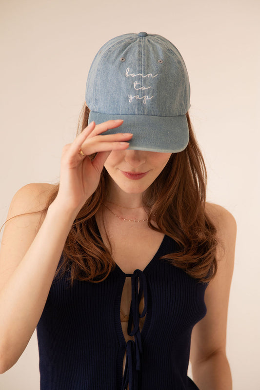 Born To Yap Baseball Cap