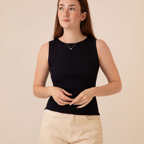 Lily Ribbed Top