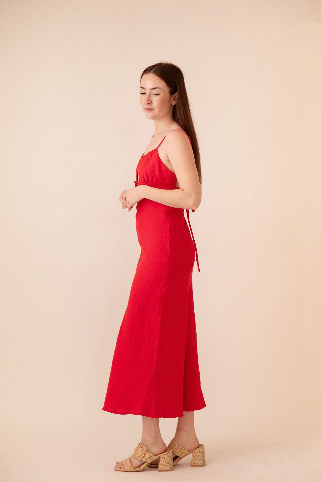 Katerina Linen Dress