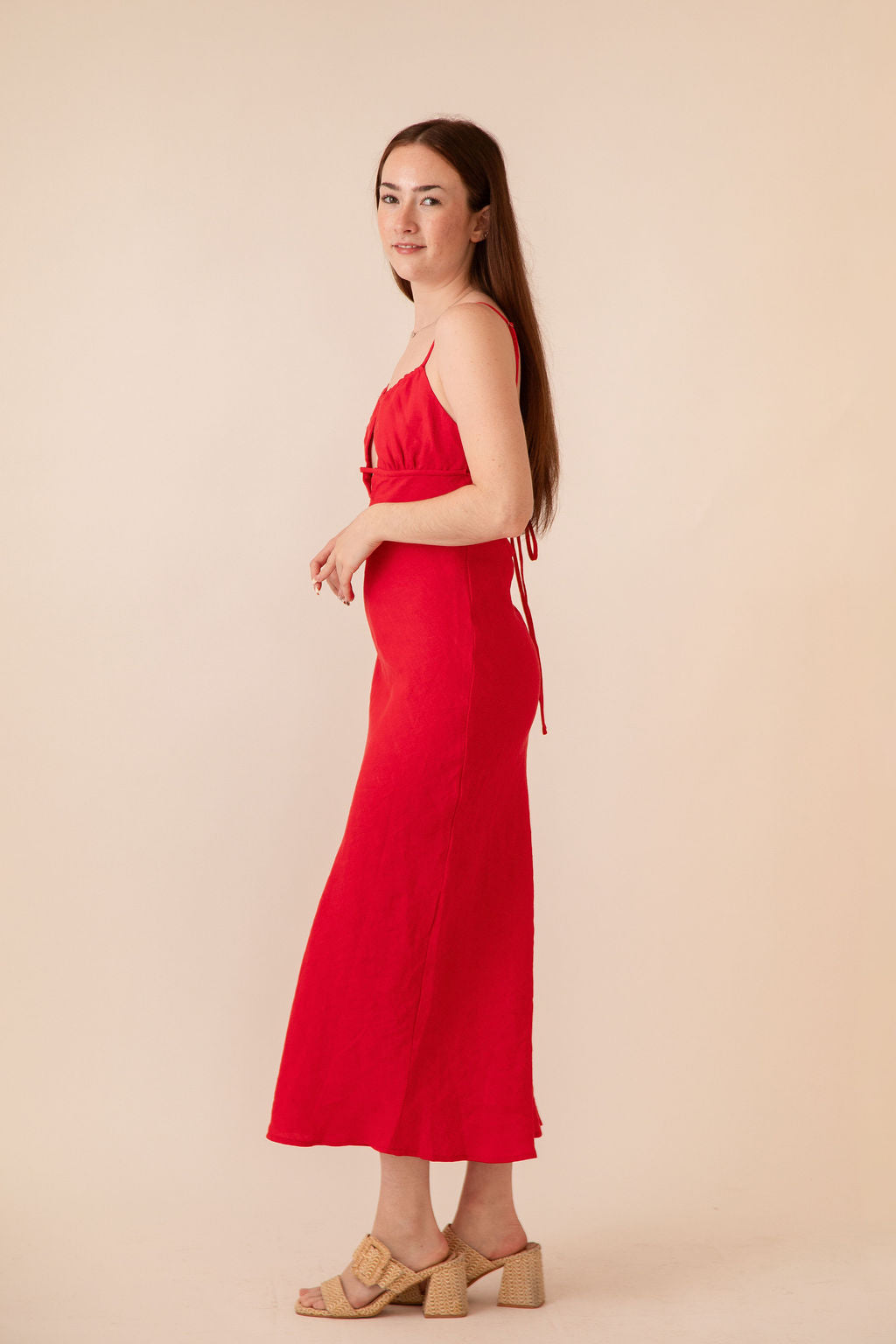 Katerina Linen Dress