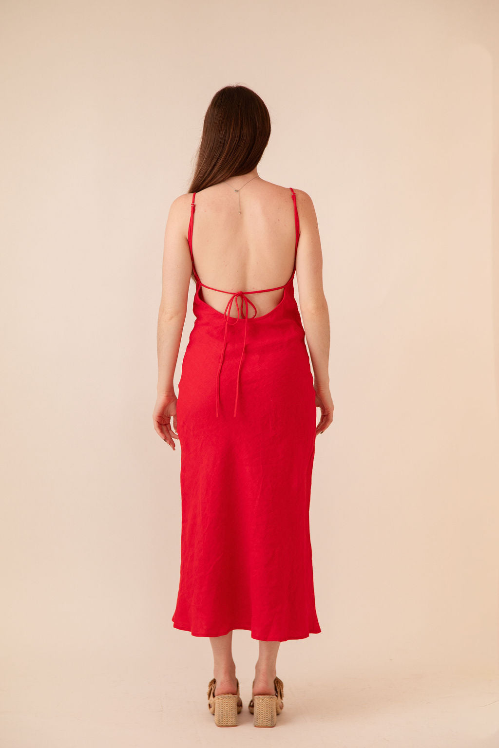 Katerina Linen Dress