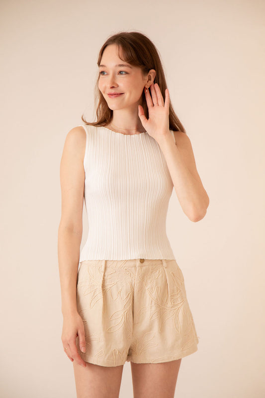 Sophia Jacquard Shorts