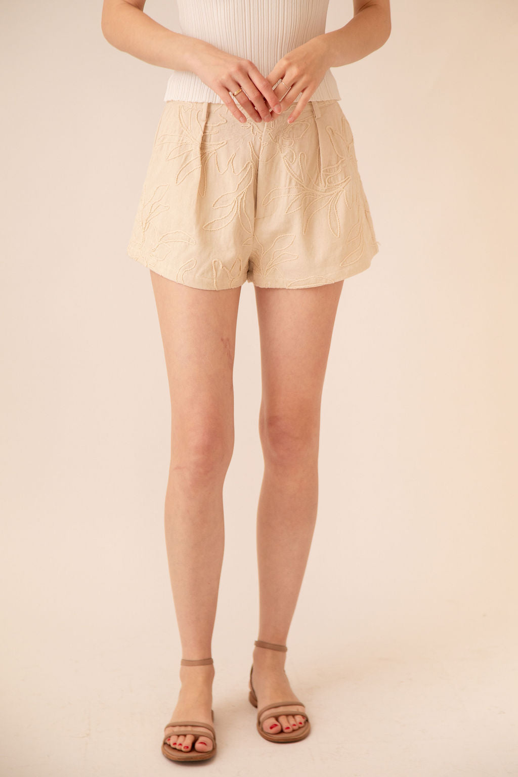Sophia Jacquard Shorts