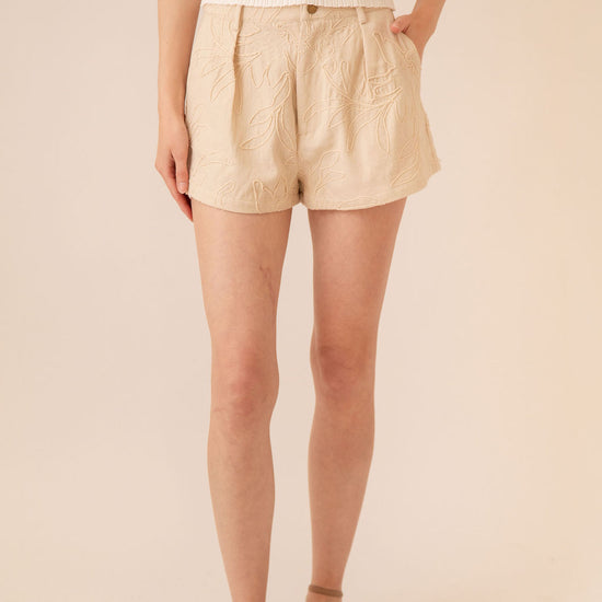 Sophia Jacquard Shorts Large