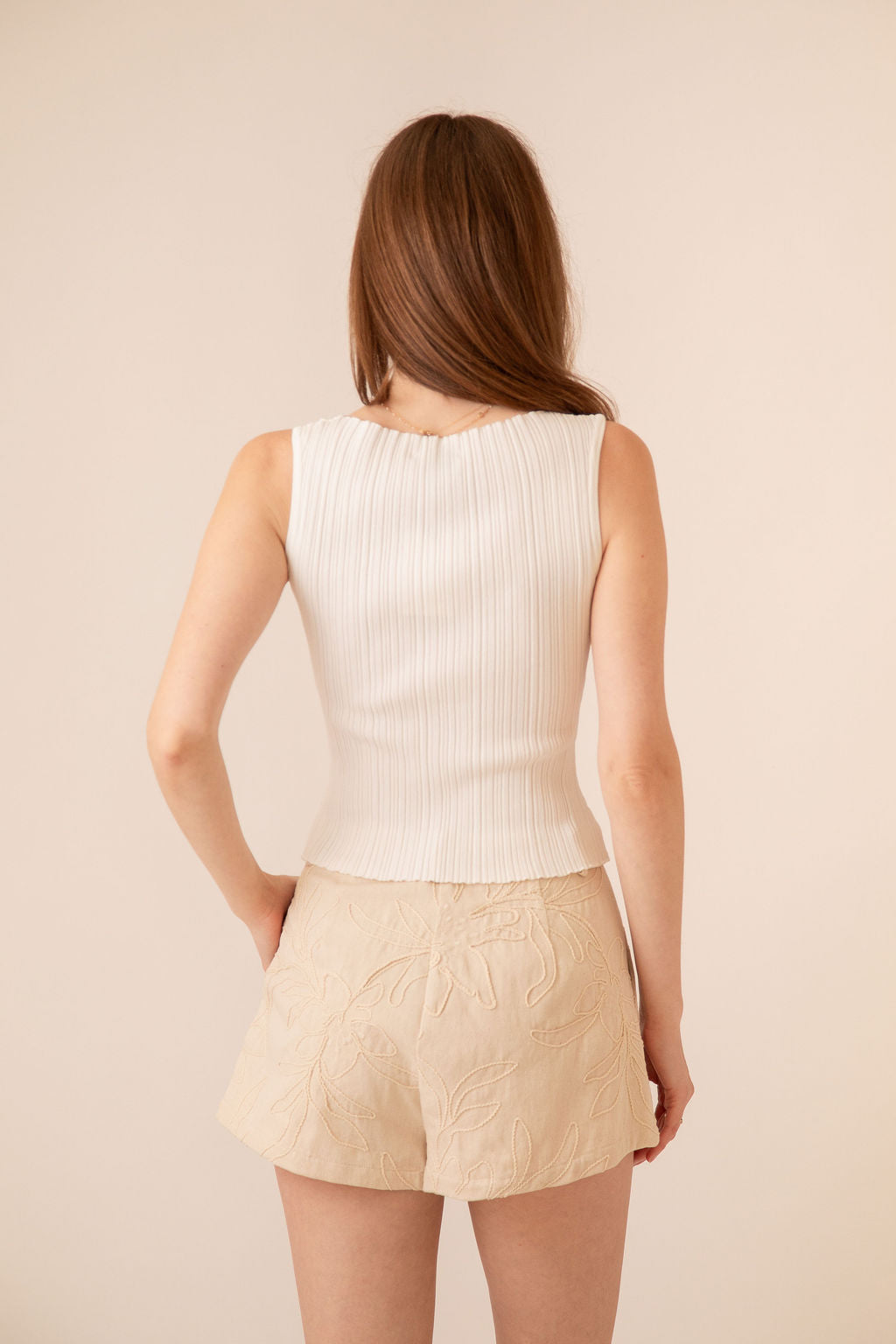Sophia Jacquard Shorts