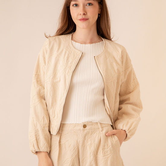 Sophia Jacquard Jacket